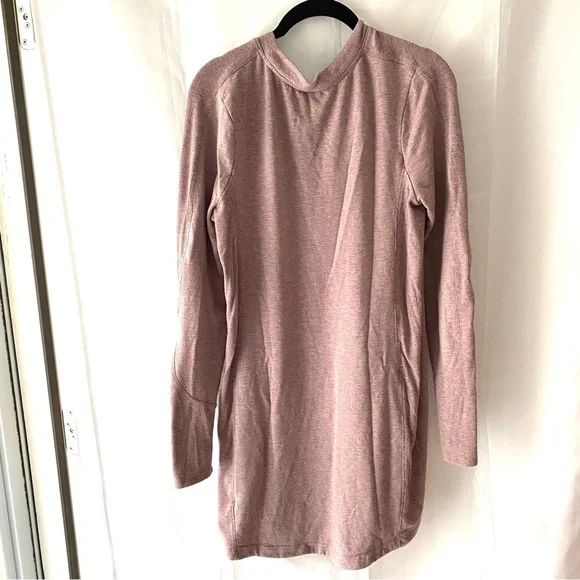 NWOT Athleta dress tunic in Palermo Pink SZ M.  Very soft - Picture 3 of 14